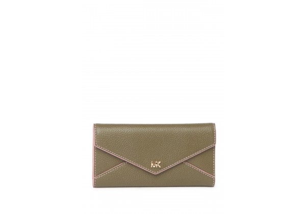 Michael Kors Slim Leather Trifold Envelope Wallet
