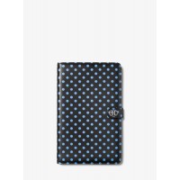 Michael Kors Monogramme Polka Dot Leather Notebook