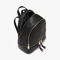Рюкзак Michael Kors Rhea Saffiano Leather Black Medium